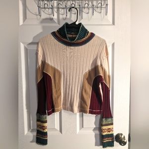 Free People cuff thermal top